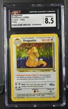 Load image into Gallery viewer, CGC 8.5 Dragonite Holo (Graded Card)