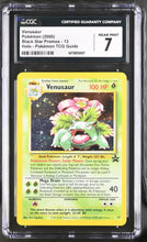 Load image into Gallery viewer, CGC 7 Venusaur Black Star Promo Holo (Graded Card)