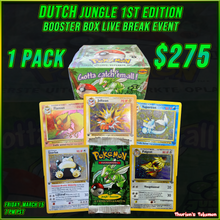 Load image into Gallery viewer, VINTAGE BOX BREAK EVENT 3/15 - DUTCH Jungle 1st Edition (Personal Break)