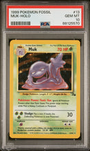 Load image into Gallery viewer, PSA 10 Muk Fossil Holo (Graded Card)