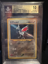 Load image into Gallery viewer, BGS 10 Japanese Skarmory Neo Holo (Graded Card)