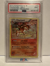 Load image into Gallery viewer, PSA 9 Charizard BW Holo (Graded Card)