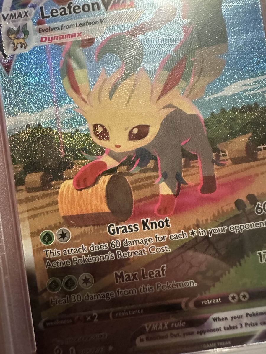 PSA 10 Leafeon VMAX Alt Art (Graded Card) Phurion PSA 10 Leafeon VMAX Alt Art (Graded Card) Phurion