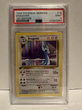 Load image into Gallery viewer, PSA 9 German Dragonair 1st Edition (Graded Card)