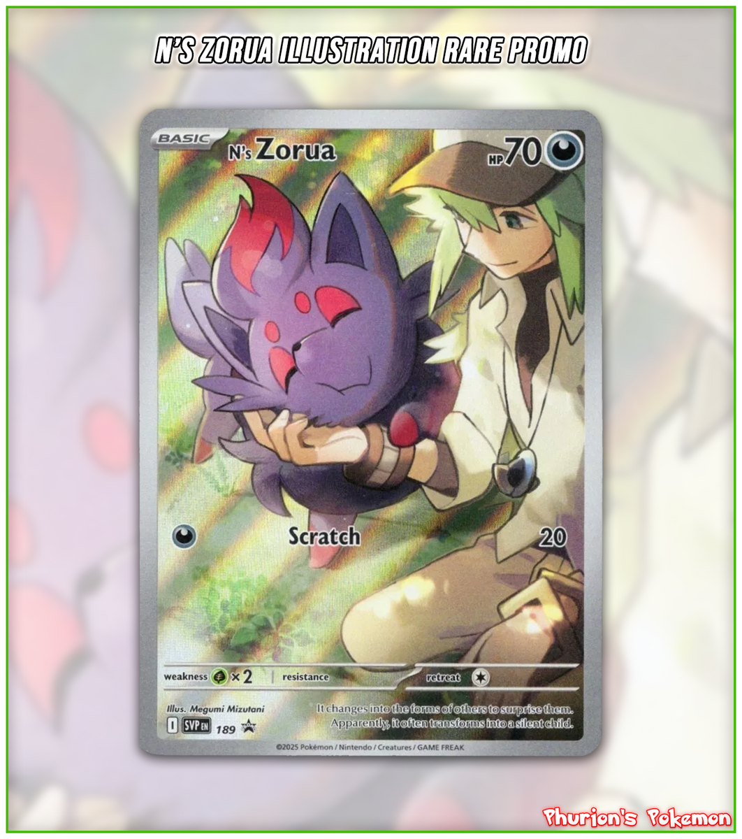 N's Zorua Art Rare ETB Promo (Singles) (Promos) – Phurion