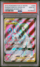 Load image into Gallery viewer, PSA 10 Gardevoir & Sylveon GX Full Art (Graded Card)