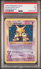 Load image into Gallery viewer, PSA 5 Alakazam Shadowless Holo (Graded Card)