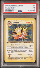 Load image into Gallery viewer, PSA 5 Jolteon Holo 1st Edition (Graded Card)