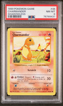 Load image into Gallery viewer, PSA 8 Charmander Shadowless (Graded Card)