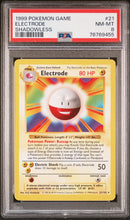 Load image into Gallery viewer, PSA 8 Electrode Shadowless Rare (Graded Card)