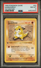 Load image into Gallery viewer, PSA 8 Sandshrew 1st Edition Base Set (Graded Card)