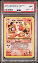 Load image into Gallery viewer, PSA 9 Blaine's Charmeleon (Graded Card)