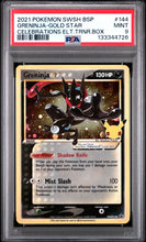 Load image into Gallery viewer, PSA 9 Greninja ⭐ Gold Star Promo (Graded Card)