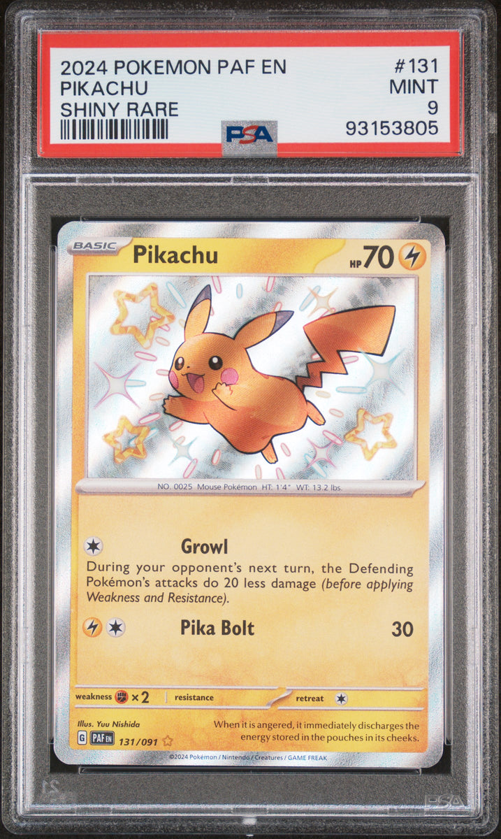 shiny pikachu pokemon card PSA 9 Baby (Graded Card) – Phurion Crown Tundra expansion [Colourless] Top 10 Most Valuable Theme:The Wandering Emperor