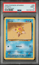 Load image into Gallery viewer, PSA 9 SPANISH Staryu 1st Edition Base Set (Graded Card)