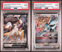 Load image into Gallery viewer, PSA 9 Metal Arceus V & VSTAR Set (Graded Card)