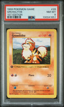 Load image into Gallery viewer, PSA 8 Growlithe 1st Edition Base Set (Graded Card)