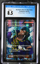Load image into Gallery viewer, CGC 8.5 Archie's Ace in the Hole Full Art Trainer (Graded Card)