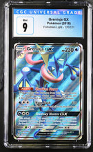 Load image into Gallery viewer, CGC 9 Greninja GX Full Art (Graded Card)