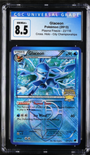 Load image into Gallery viewer, CGC 8.5 Glaceon Cross Hatch League Holo Promo (Graded Card)