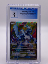 Load image into Gallery viewer, CGC 9 Japanese White Kyurem GX Full Art (Graded Card)