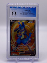 Load image into Gallery viewer, CGC 9.5 Lucario V Full Art (Graded Card)