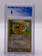 Load image into Gallery viewer, CGC 9 Portuguese POP Series Eevee (Graded Card)