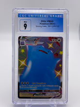 Load image into Gallery viewer, CGC 9 Ditto VMAX Full Art Shiny (Graded Card)
