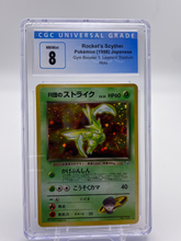 Load image into Gallery viewer, CGC 8 Japanese Rocket's Scyther Holo (Graded Card)