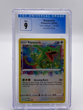 Load image into Gallery viewer, CGC 9 Rayquaza Amazing Rare (Graded Card)