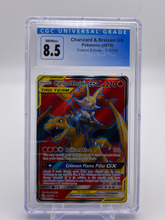 Load image into Gallery viewer, CGC 8.5 Charizard & Braixen GX Full Art (Graded Card)