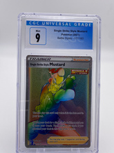 Load image into Gallery viewer, CGC 9 Single Strike Style Mustard Rainbow Trainer (Graded Card)