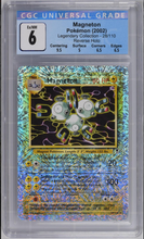 Load image into Gallery viewer, CGC 6 Magneton Firework Reverse Holo (Graded Card)