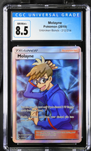 Load image into Gallery viewer, CGC 8.5 Molayne Full Art Trainer (Graded Card)