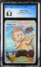 Load image into Gallery viewer, CGC 8.5 Sophocles Full Art Trainer (Graded Card)
