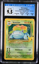 Load image into Gallery viewer, CGC 9.5 Venusaur Classic Collection Holo (Graded Card)