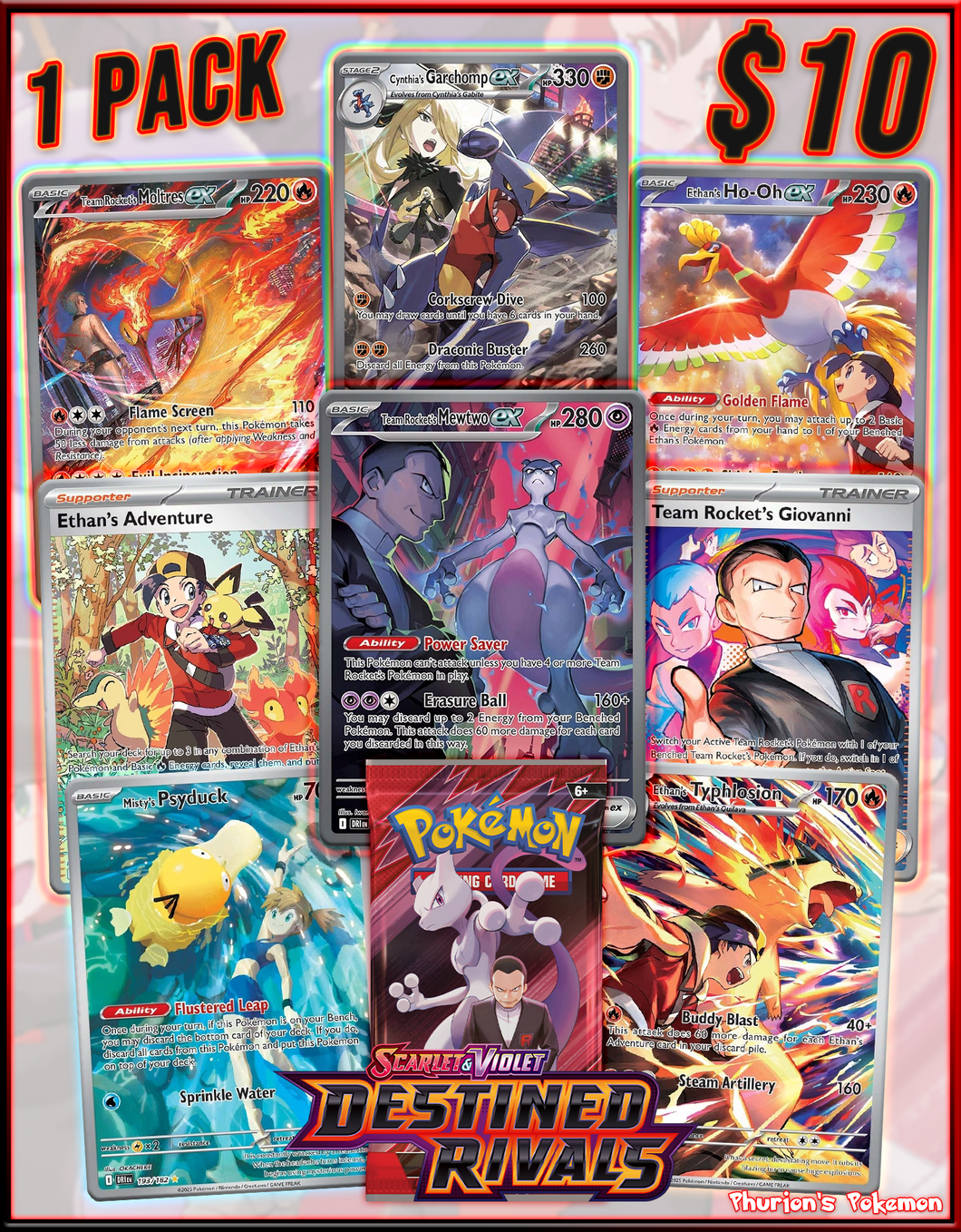Destined Rivals 1x Pack (Personal Break) – Phurion