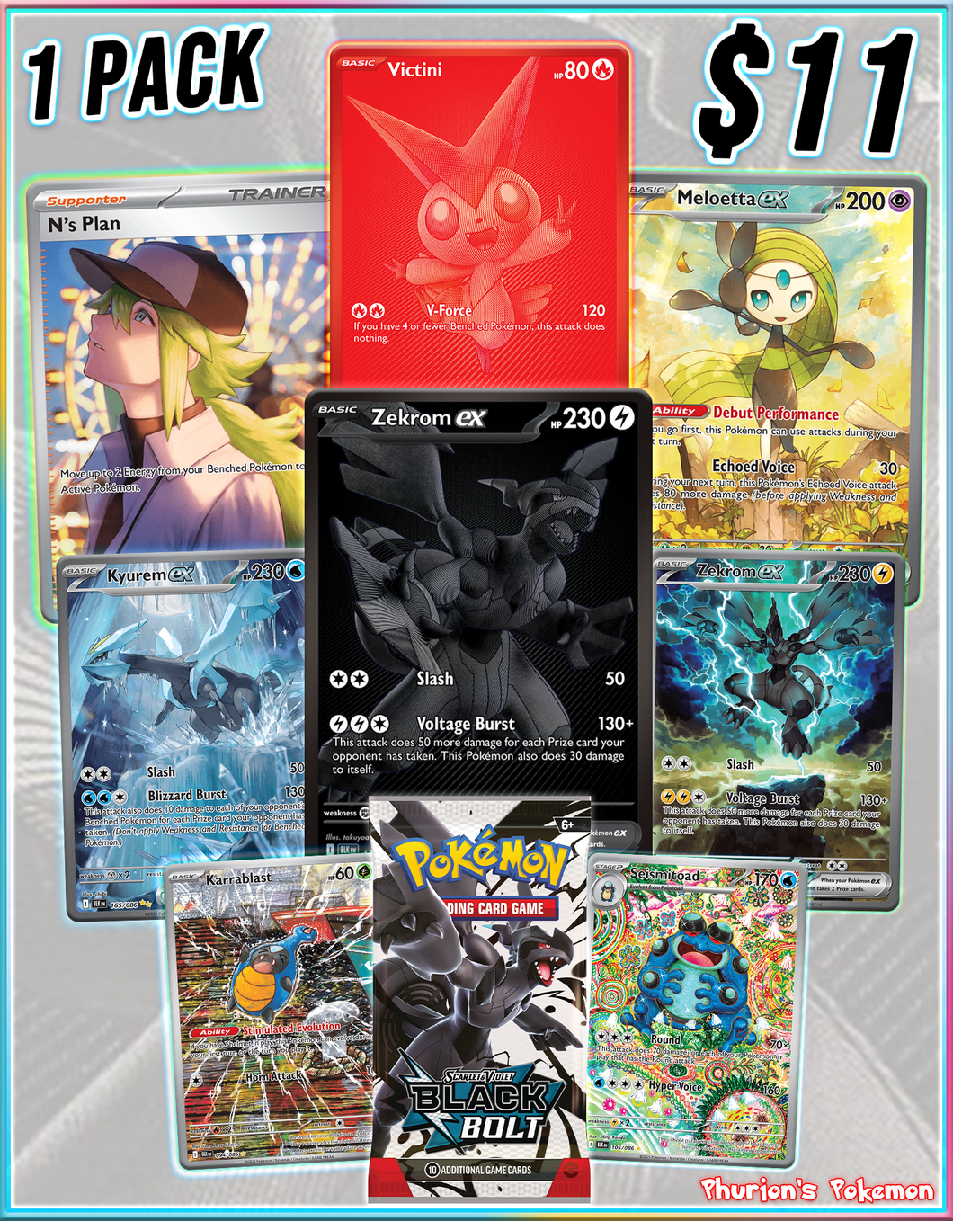 Black Bolt ENG 1x Pack (Personal Break)