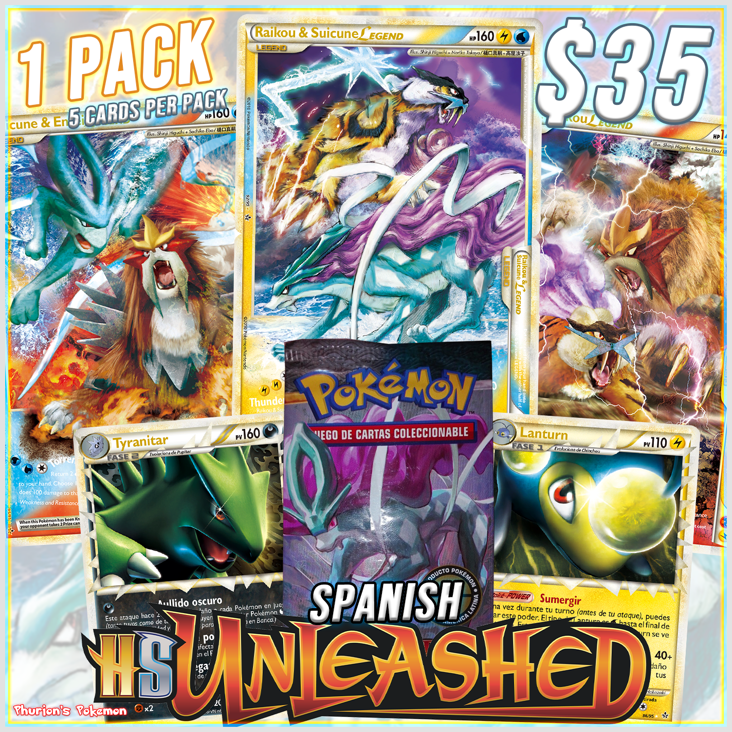 Spanish HS Unleashed 1x Pack (Personal Break)