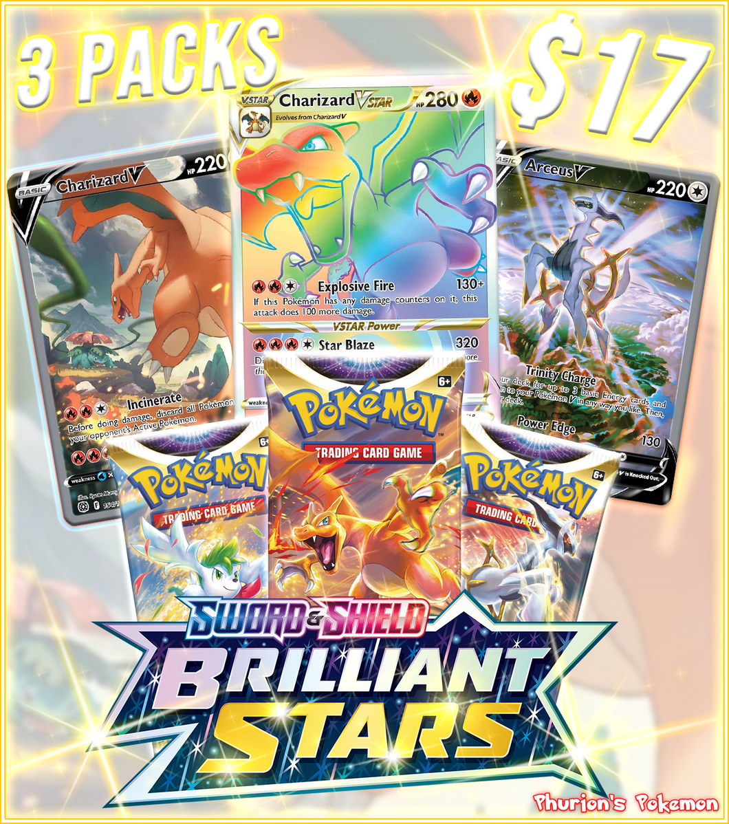 Brilliant Stars 3x Pack (Personal Break)