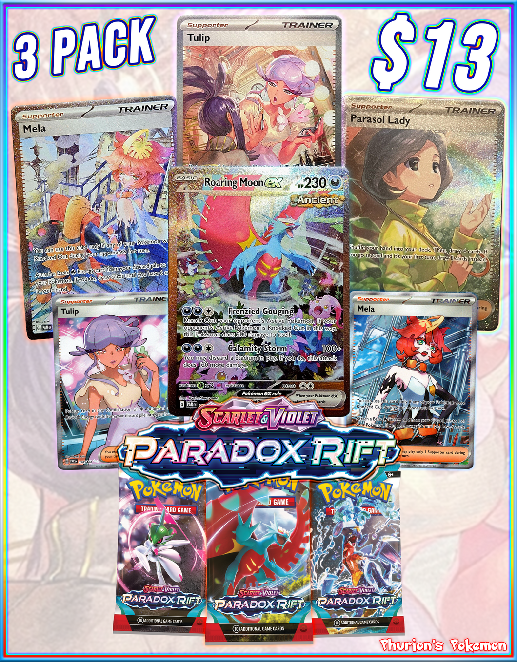 Paradox Rift 3x Pack (Personal Break)