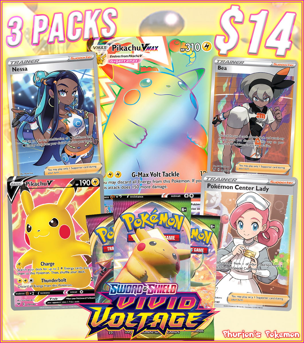 Vivid Voltage 3x Pack (Personal Break)