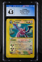 Load image into Gallery viewer, CGC 4.5 Crobat Crystal Reverse Holo (Graded Card)
