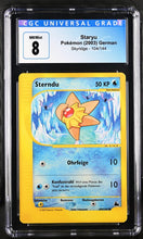 Load image into Gallery viewer, CGC 8 GERMAN Staryu Skyridge Common (Graded Card)
