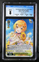 Load image into Gallery viewer, CGC 8 That Summer With You, Yozora Mel SP (Graded Card)
