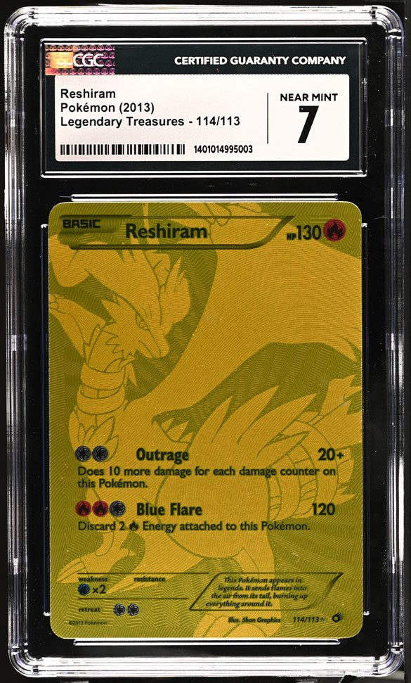 How Much Is A Gold Reshiram Card Worth