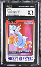 Load image into Gallery viewer, CGC 8.5 Dratini Carddass File (Graded Card)
