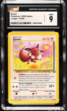 Load image into Gallery viewer, CGC 9 ITALIAN Eevee Common (Graded Card)
