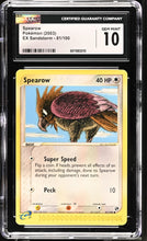 Load image into Gallery viewer, CGC GEM 10 Spearow EX Sandstorm (Graded Card)
