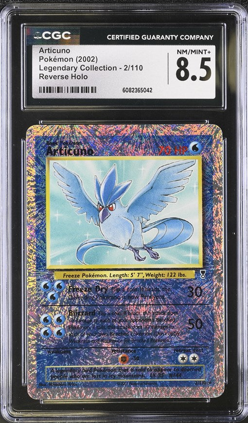 CGC 8.5 Articuno Firework Reverse Holo (Graded Card)